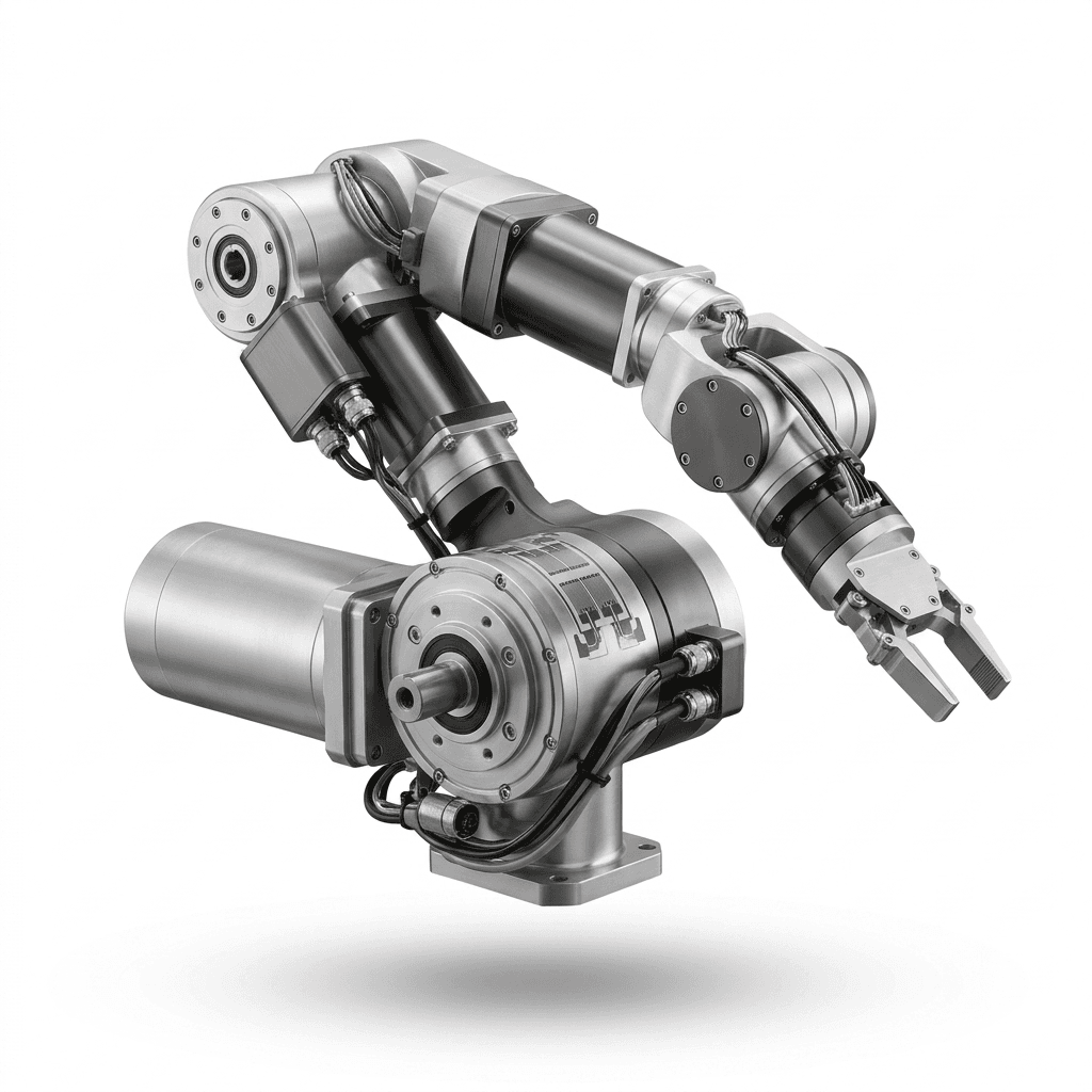 Medical rehabilitation exoskeleton rotary joint actuator with torque sensing and impedance control