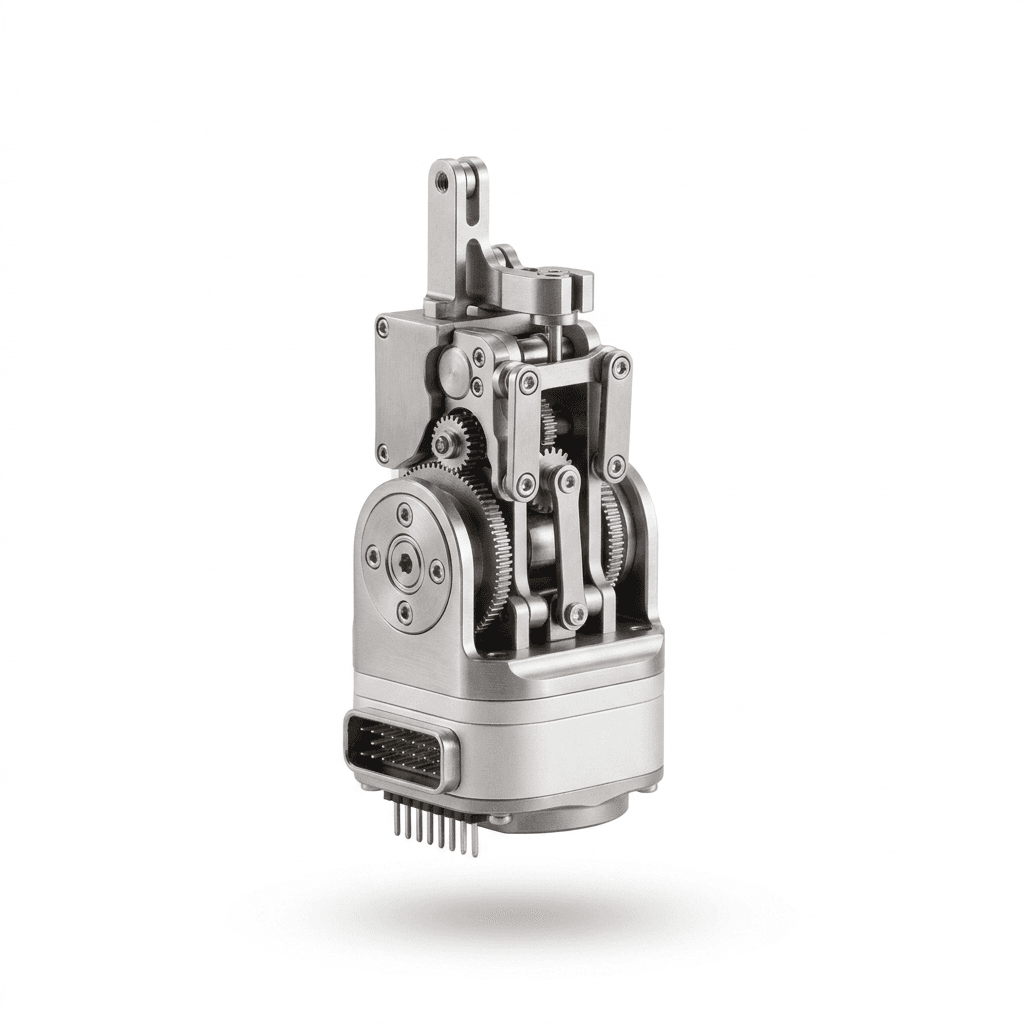 Miniature surgical robot manipulator wrist micro-actuator for endoscopic instruments