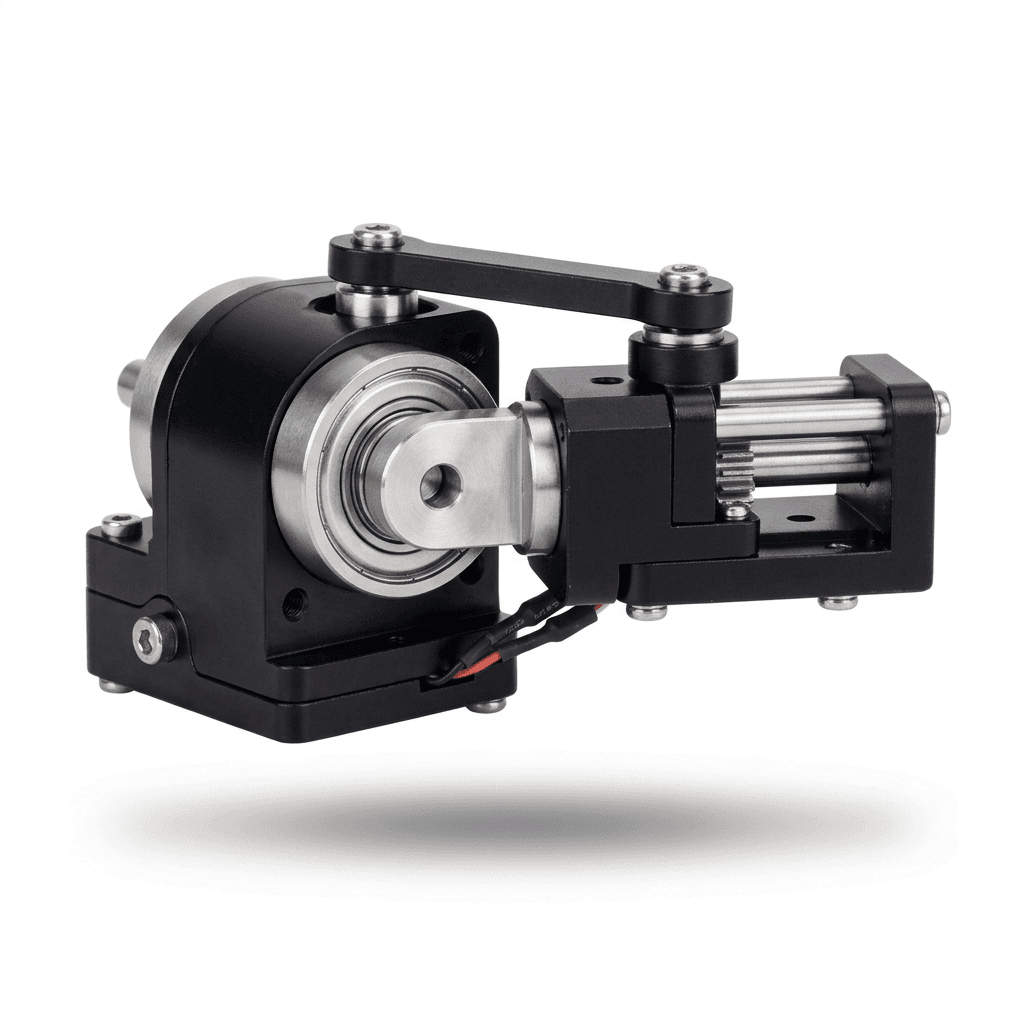 Miniature 2-DOF rotary and linear finger joint actuator module for anthropomorphic hands